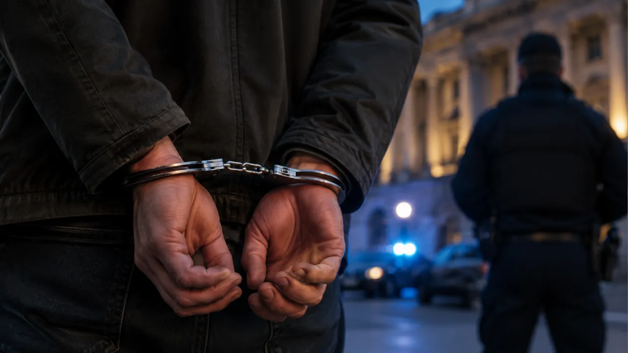 Illustration de l'article : Ultragauche : un homme mis en examen pour un projet d’attaque contre la police