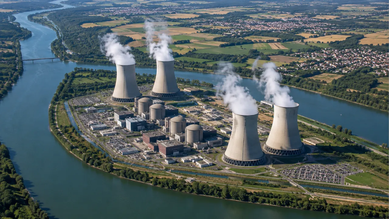 Illustration de l'article : Canicule : 6,3 GW de nucléaire indisponibles, mauvaise gestion ou contrainte climatique ?